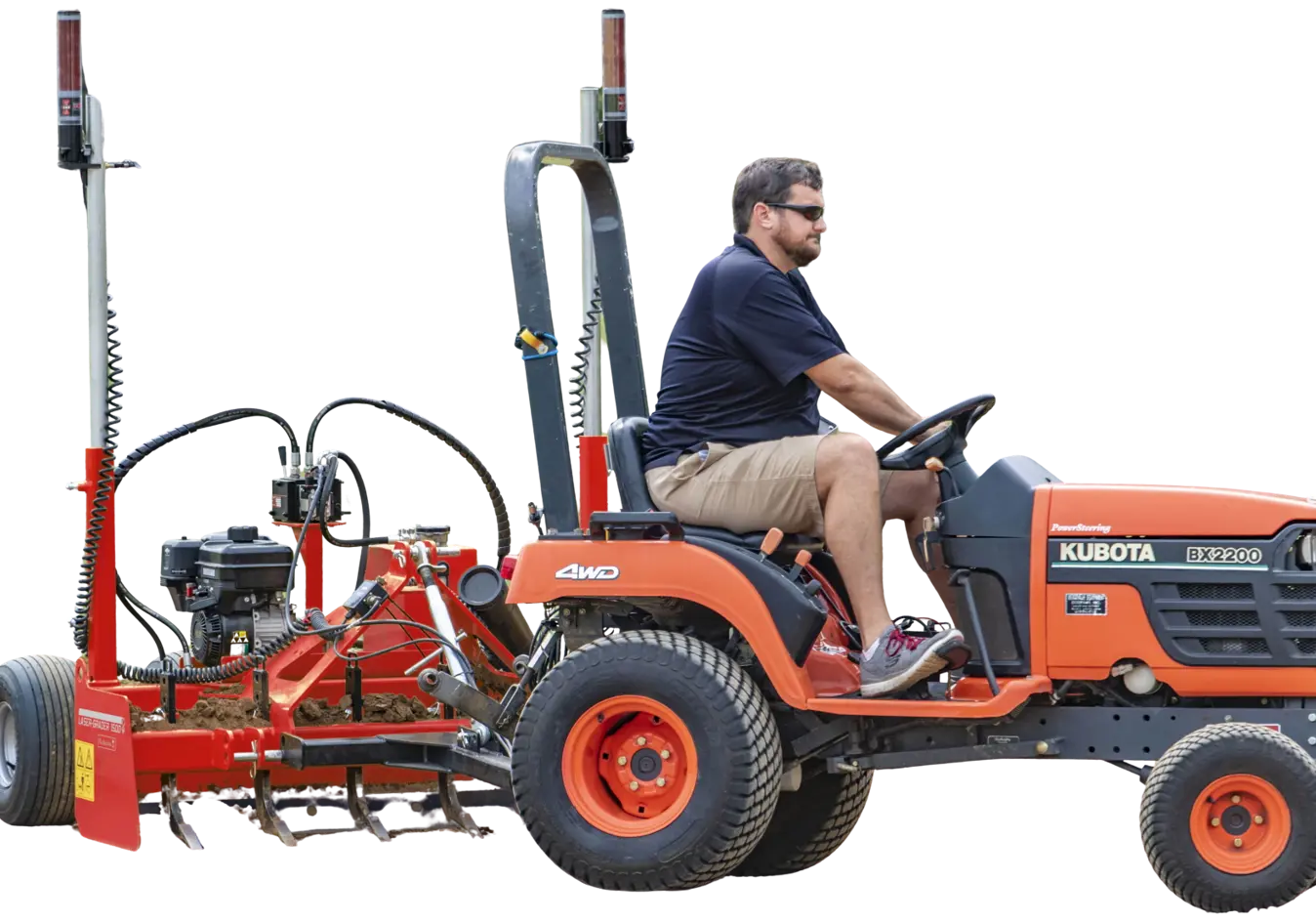 Laser-Grader 1500TPP dual pole