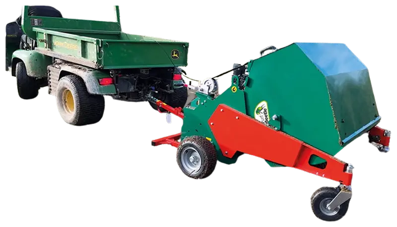 Turf Beetle Core Sweeper Collector